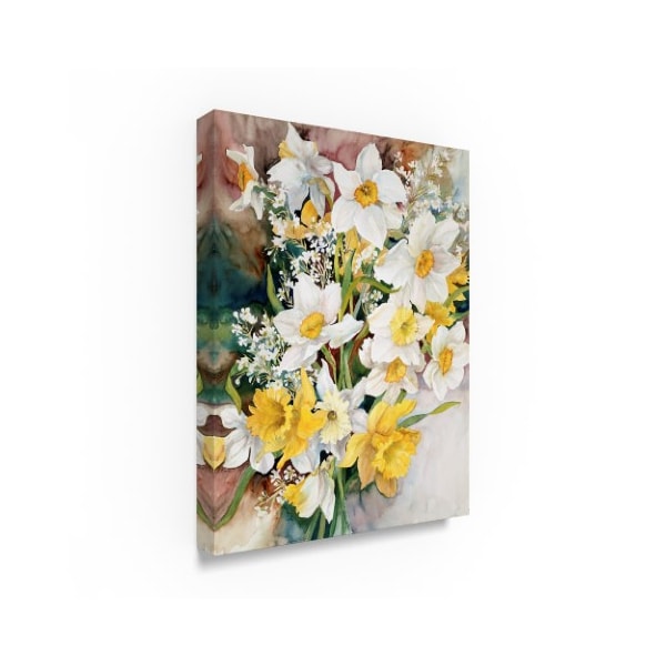 Joanne Porter 'Spring Daffodils' Canvas Art,18x24